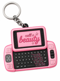 Call it beauty pink keychain